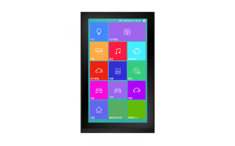 KNX 5.5 inch Smart Touch Screen Panel