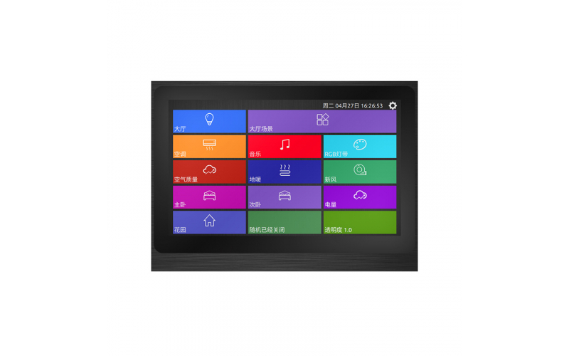 KNX 7 inch Smart Touch Screen Panel