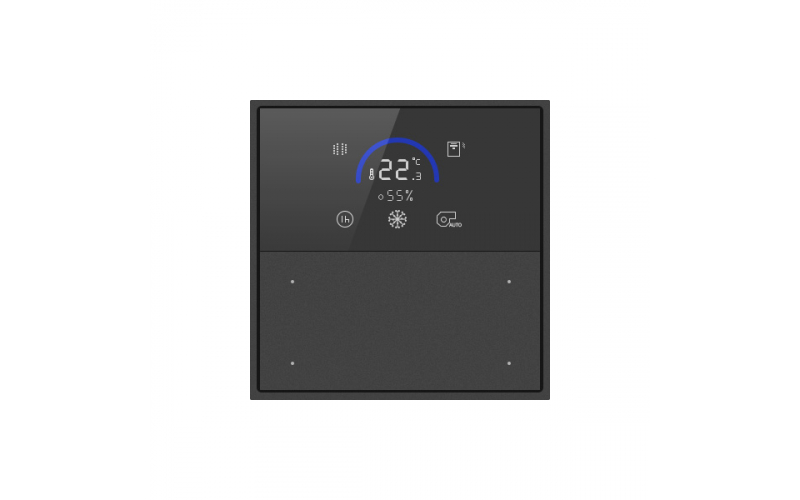 Intelligent three-in-one temperature control panel